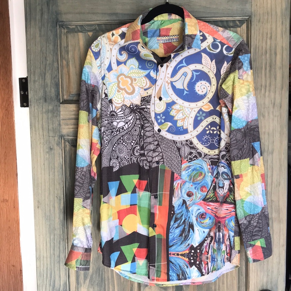 Banana Lemon Mens Button Up